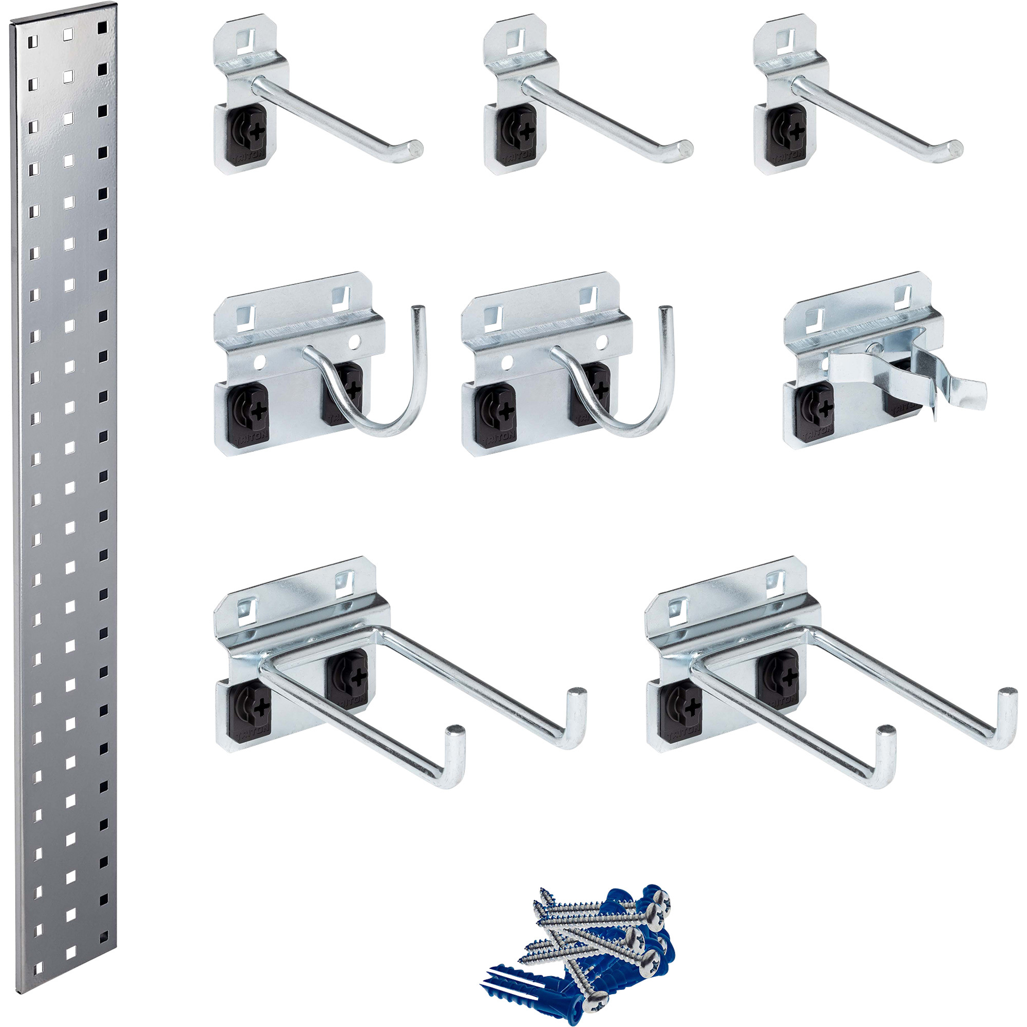 Triton LocBoard Garden Pegboard Strip Kit — 36in.L x 4 1/2in.W